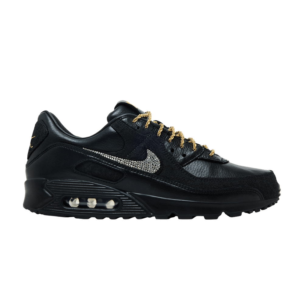 Nike Air Max 90 x Victor Solomon Black/Black/Metallic Gold