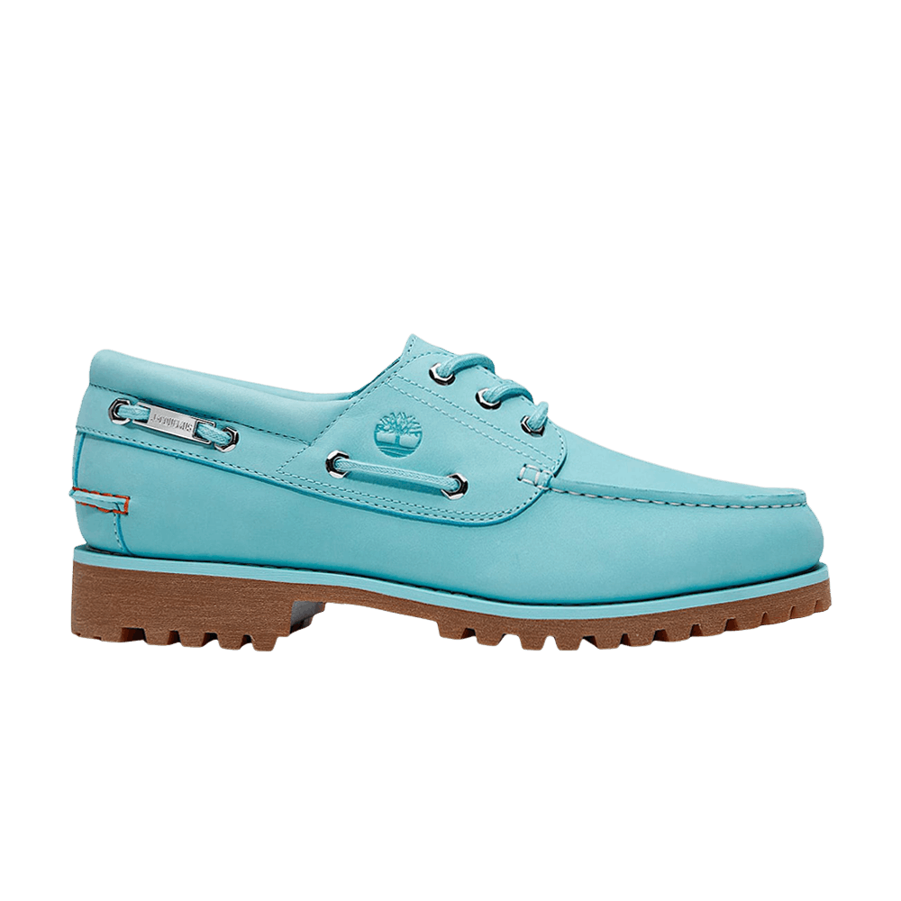 Jacquemus x Timberland 3-Eye Lug Boat 'Aqua'