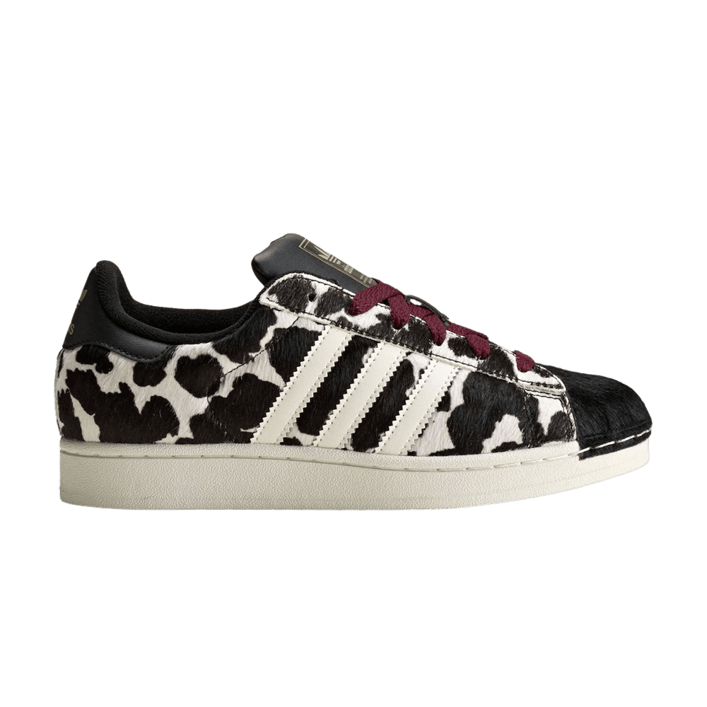 adidas Superstar Cow Print Black