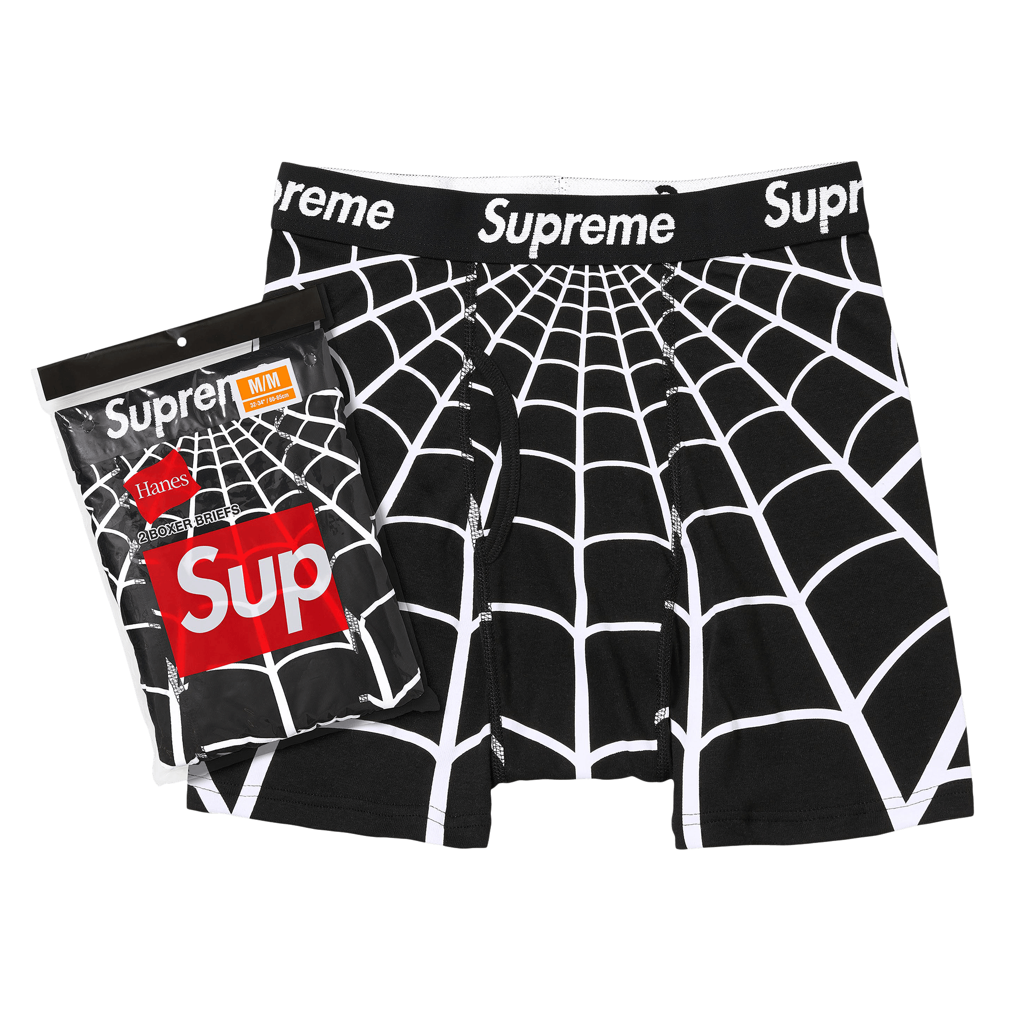 Buy Supreme x Hanes Boxer Briefs (4 Pack) 'White' - 99HAA36 WHITE