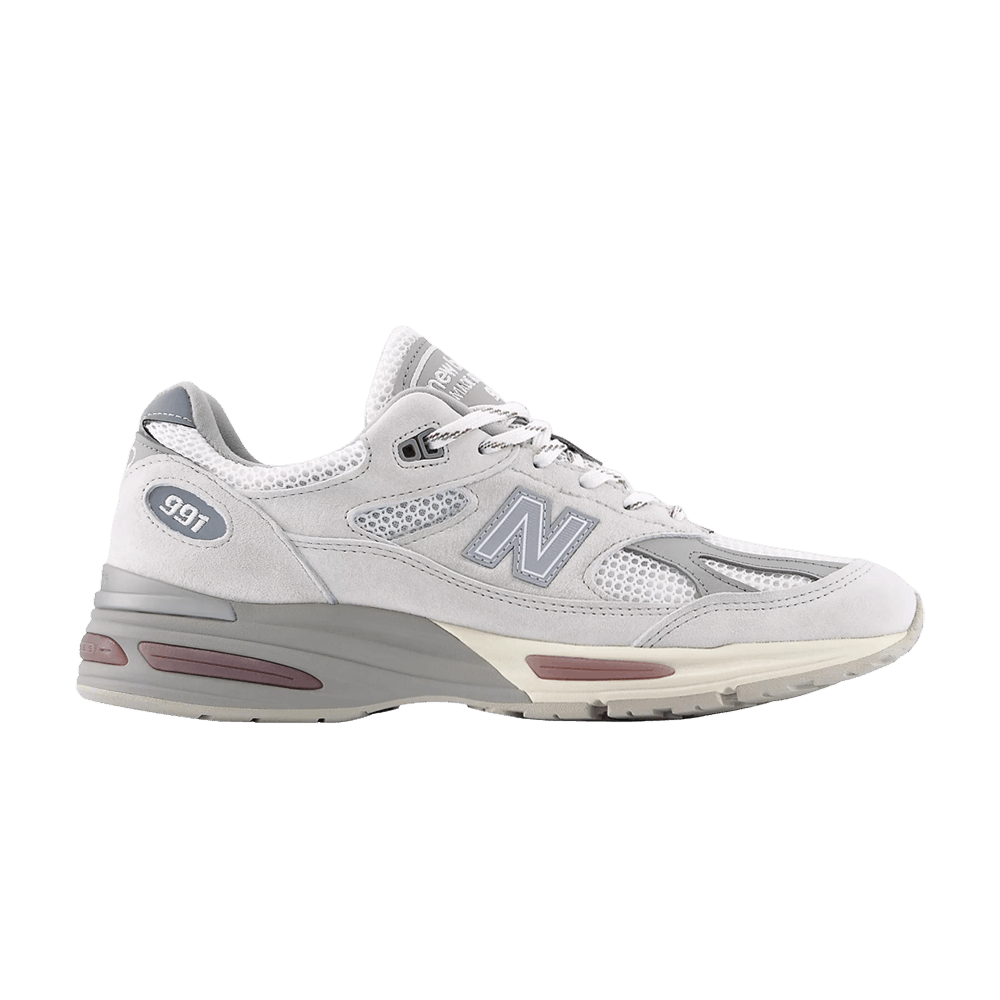 New Balance 991v2 Made In UK Wind Chime Brilliant White
