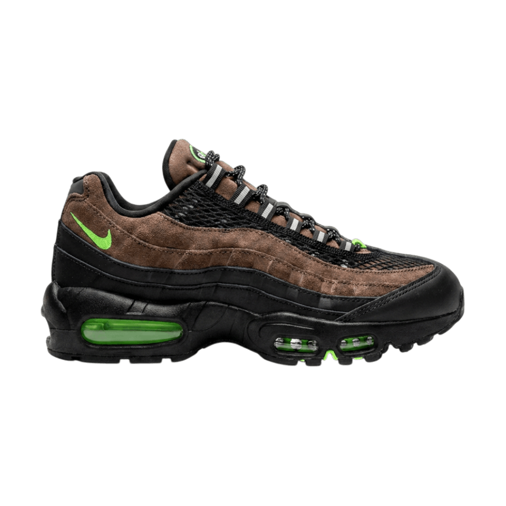 Nike Air Max 95 Big Bubble x Aya Brown Atomic Green/Black/Anthracite/University Red