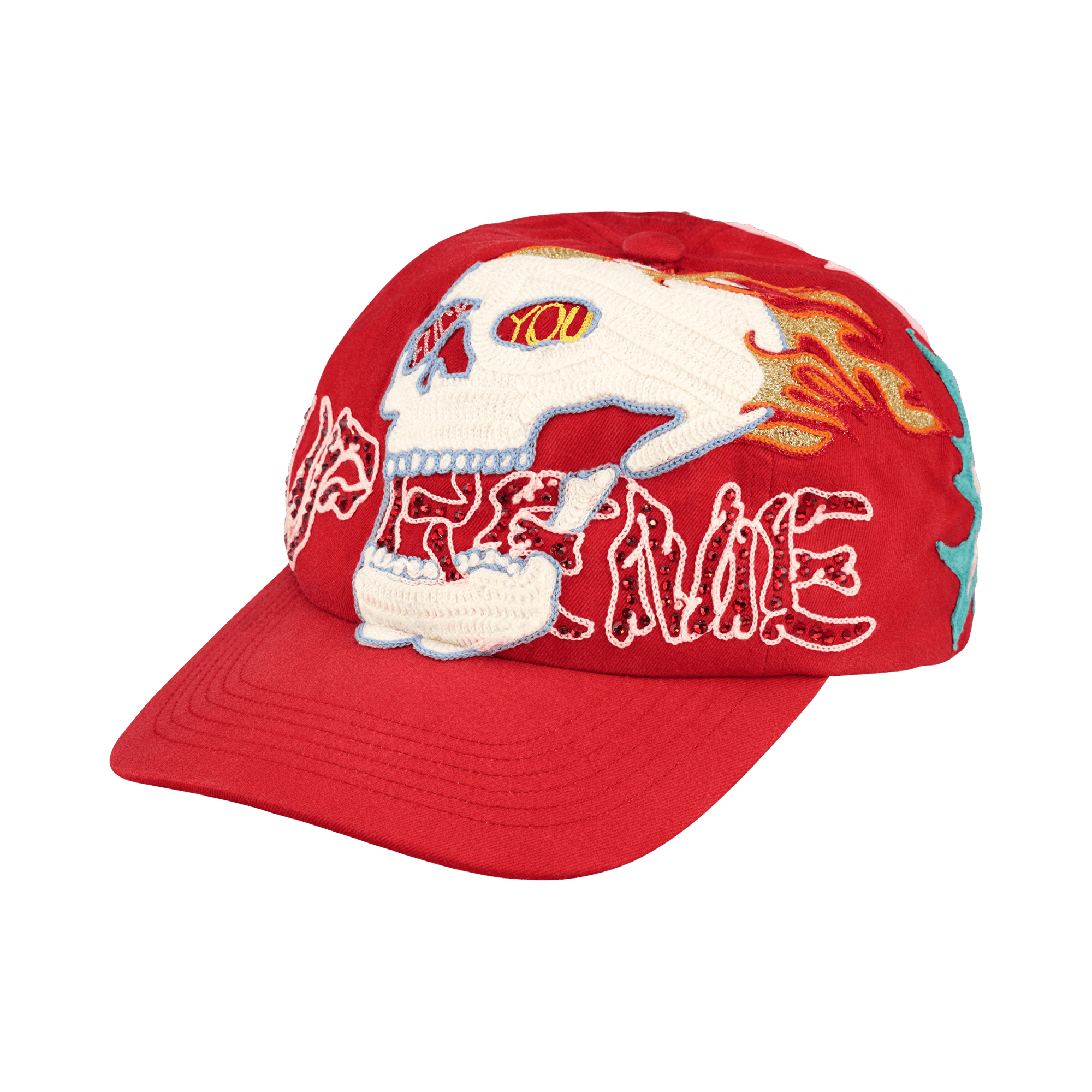 Buy Supreme Gothic Outline Adjustable New Era 'Purple' - SS26H116