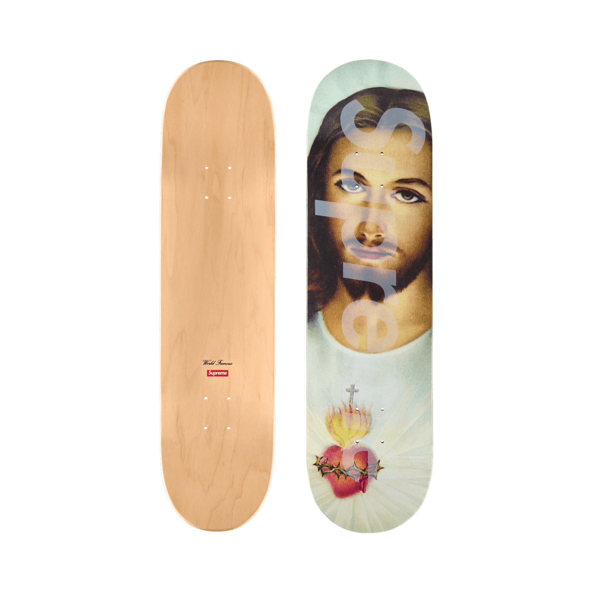 Buy Supreme x MM6 Maison Margiela Skateboard 'White' - SS24SB3