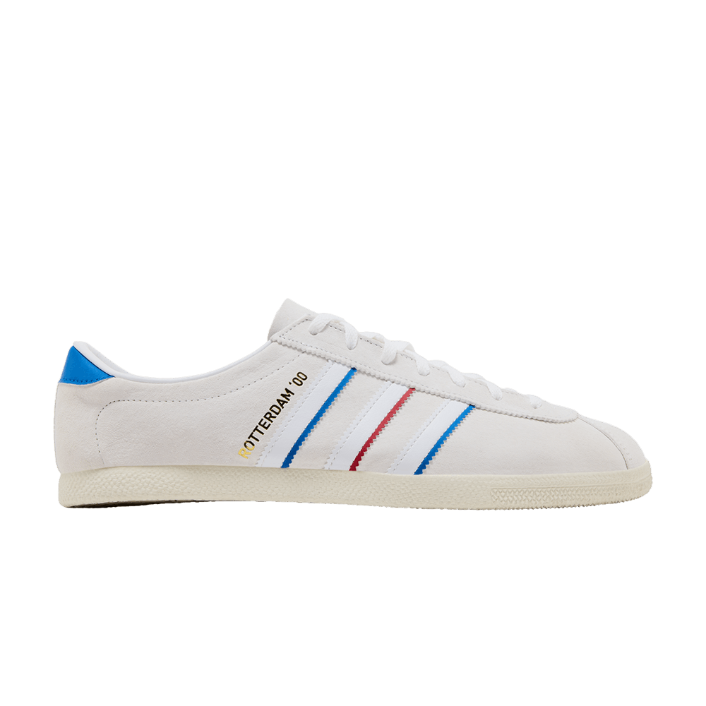 adidas Rotterdam White Blue Scarlet
