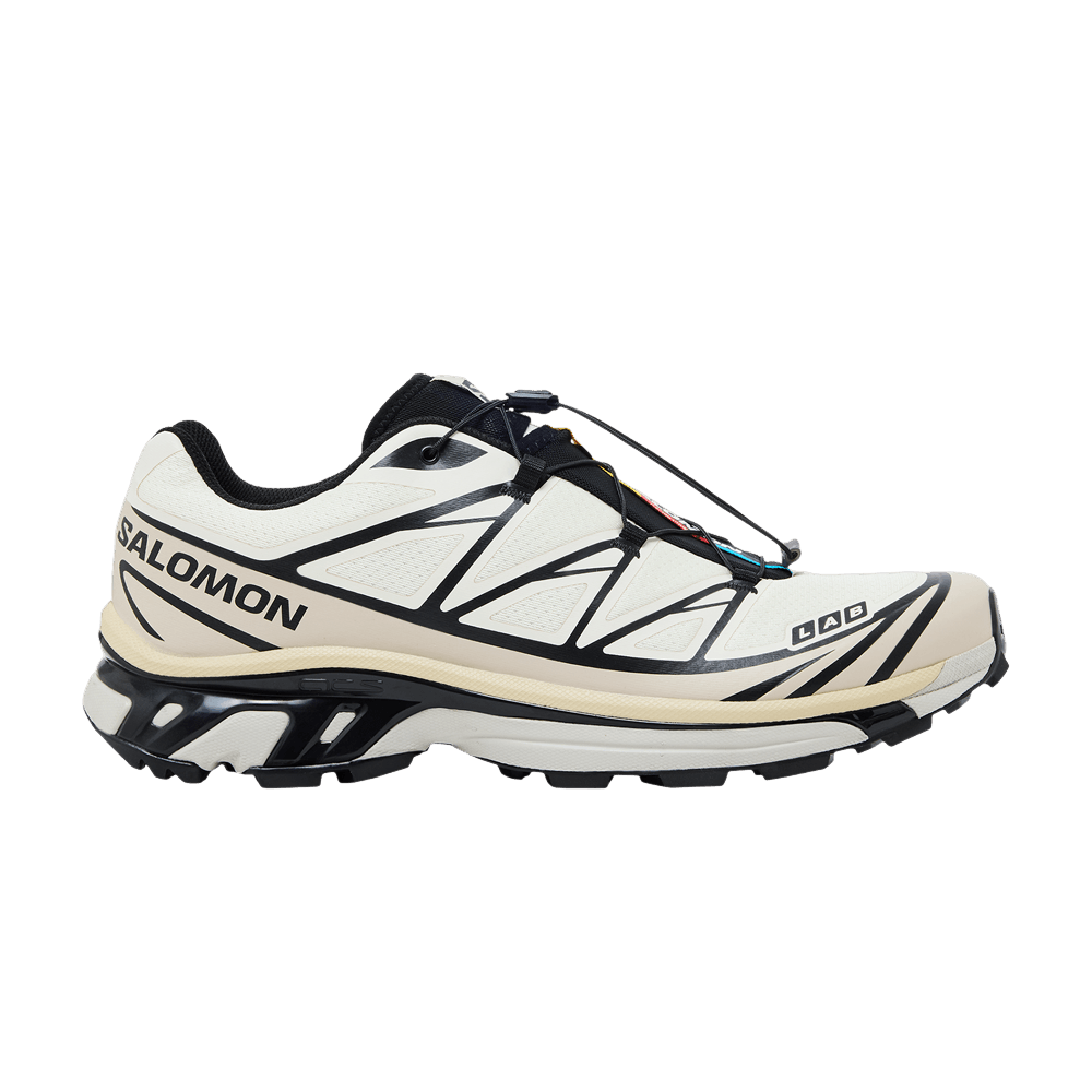 Salomon XT-6 Vanilla Ice Black Silver Cloud