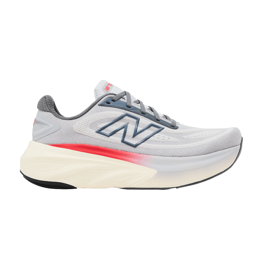 New Balance Fresh Foam X More v6 Grey Matter True Red