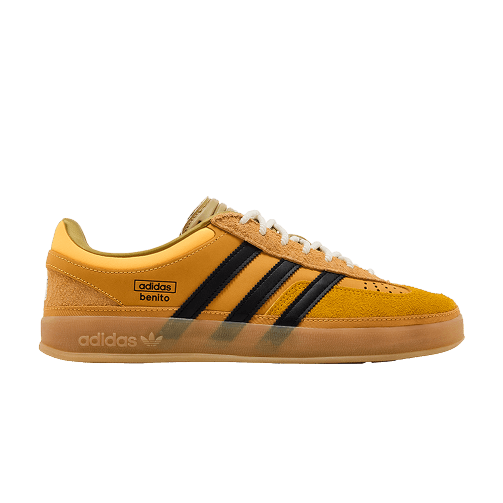 Bad Bunny x adidas Gazelle Indoor Solar Gold Core Black