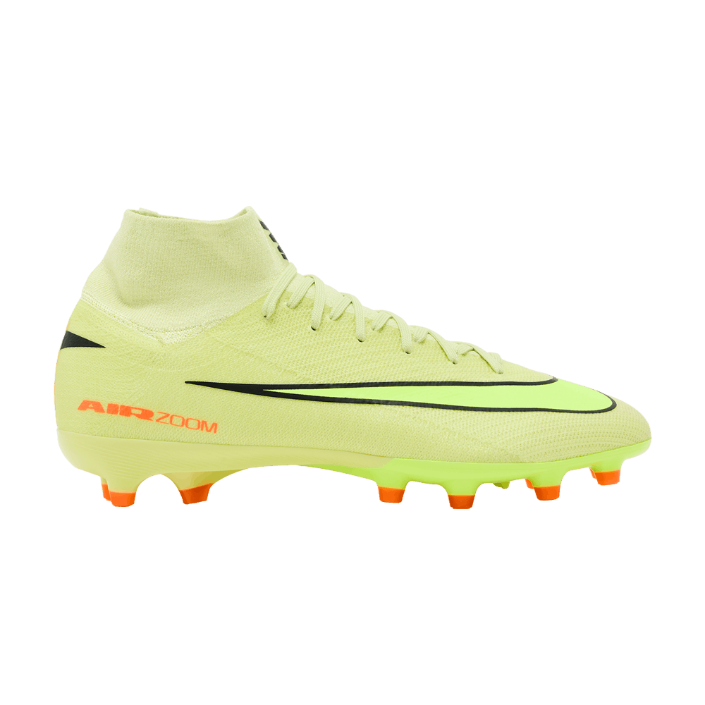 Nike Zoom Mercurial Superfly 10 Pro AG Limelight Hyper Crimson