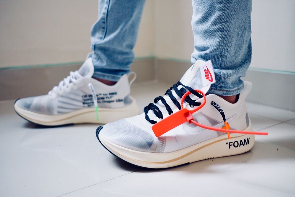 stussy nike air zoom spiridon fossil