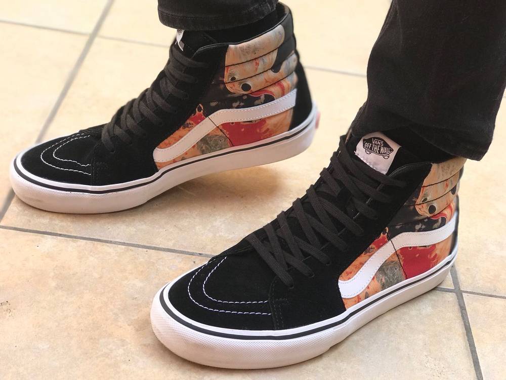 Andres Serrano x Supreme x Sk8-Hi 'Blood and Semen' - Vans ...