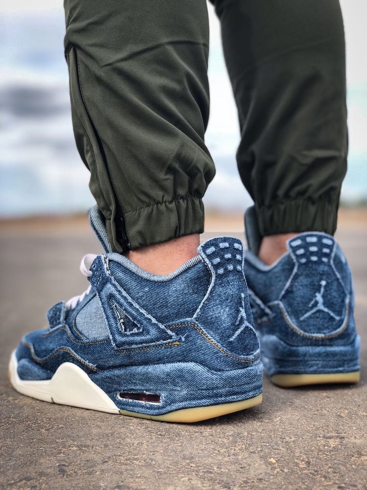 jordan 4 retro levi's denim