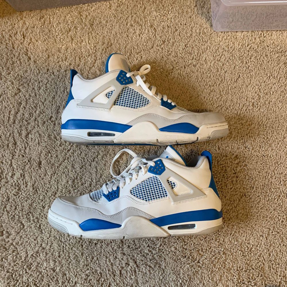 jordan 4 military blue size 13