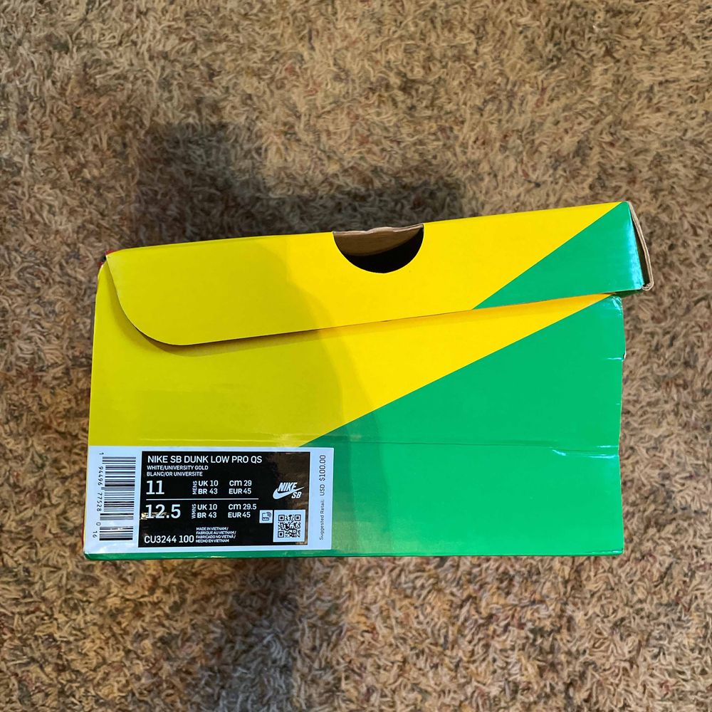 Ben & Jerry's x Dunk Low SB 'Chunky Dunky' Special Ice Cream Box Nike CU3244 100 SB GOAT