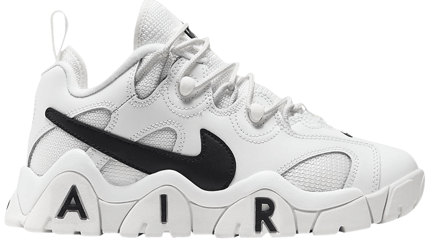 nike air barrage all white