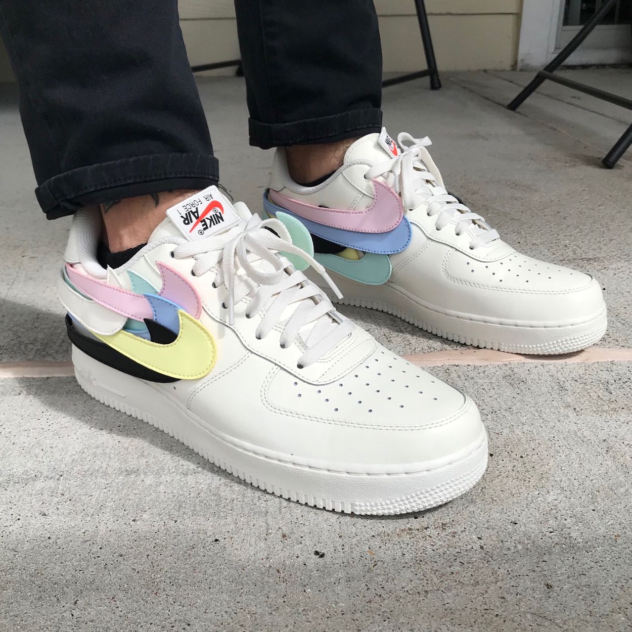 air force 1 swoosh pack 2019