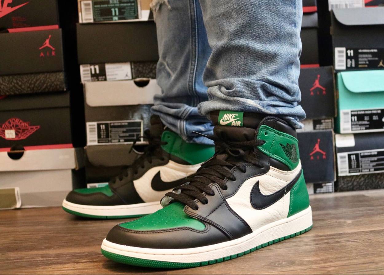 Air Jordan 1 Retro High OG 'Pine Green' - Air Jordan - 555088 302 | GOAT