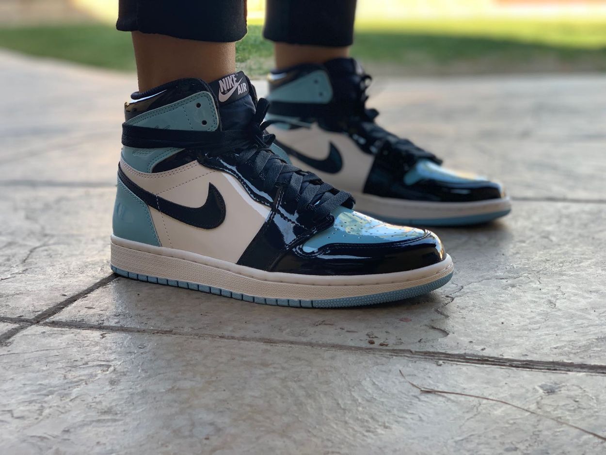 Wmns Air Jordan 1 Retro High OG 'Blue Chill' - Air Jordan - CD0461 401 | GOAT