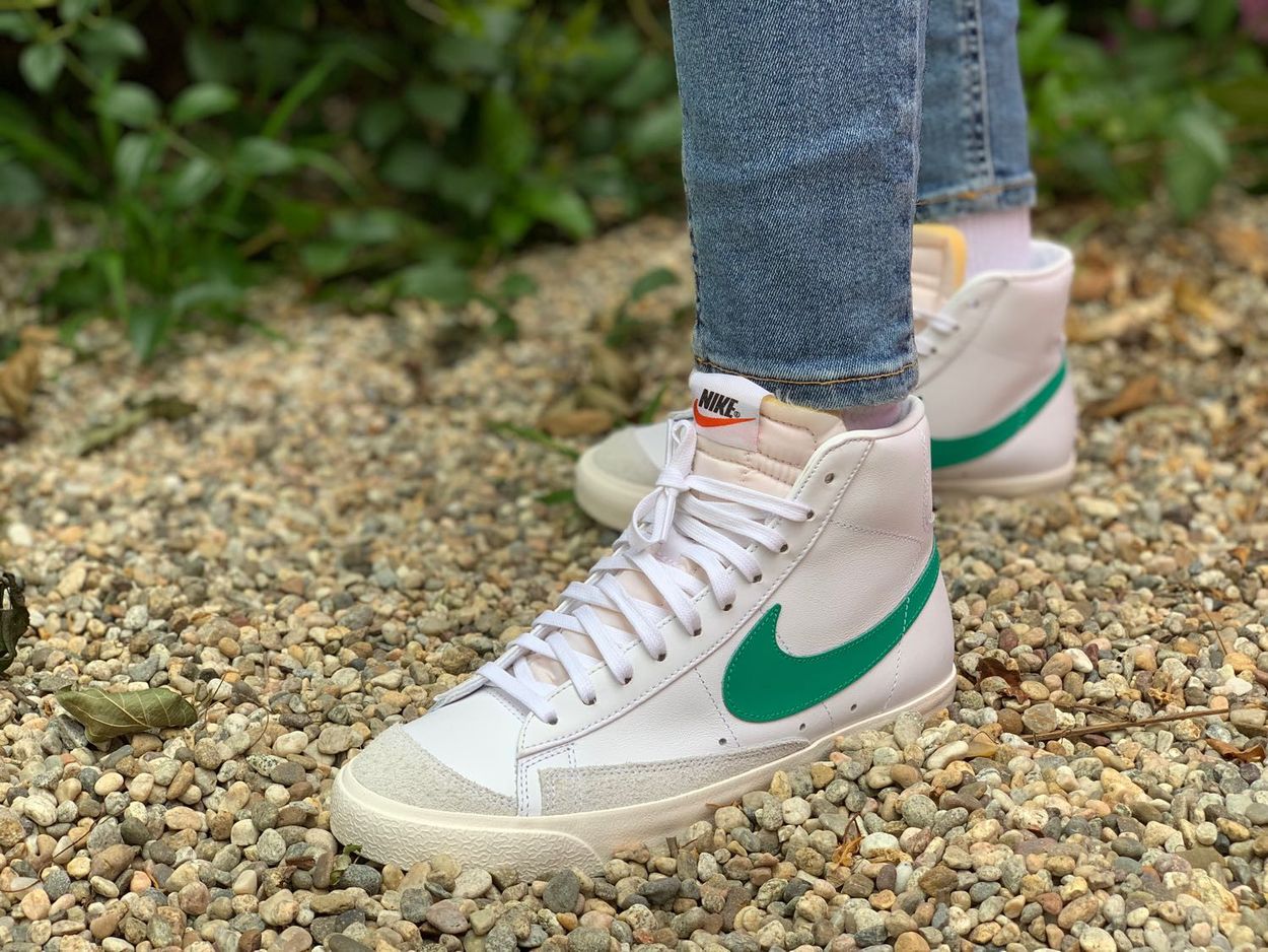 nike blazers 77 green