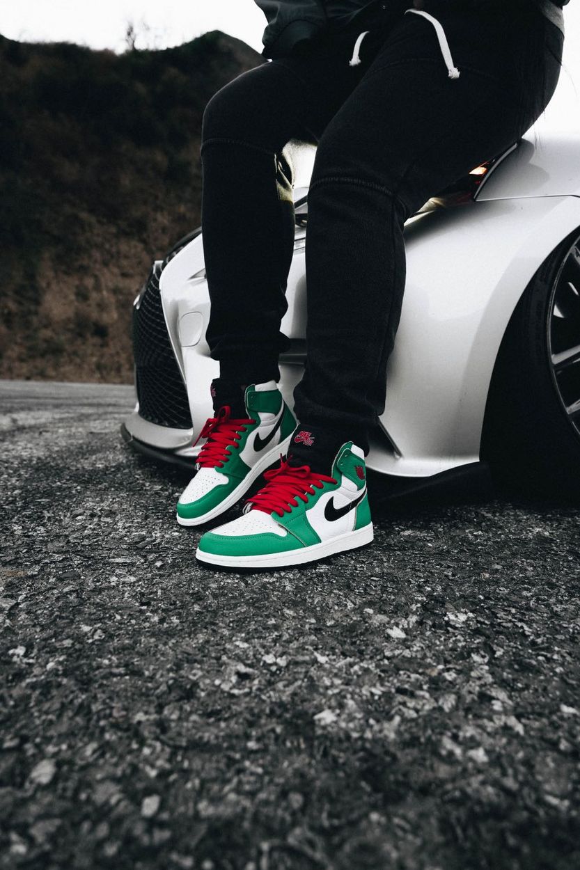 jordan 1 lucky green goat