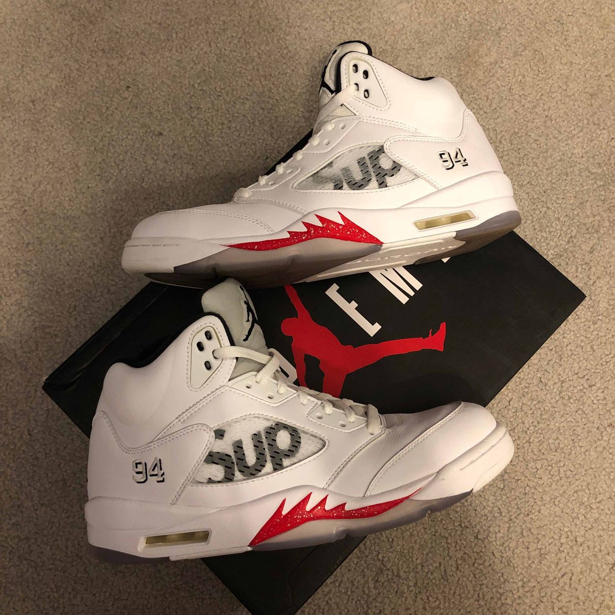 jordan 5 supreme white