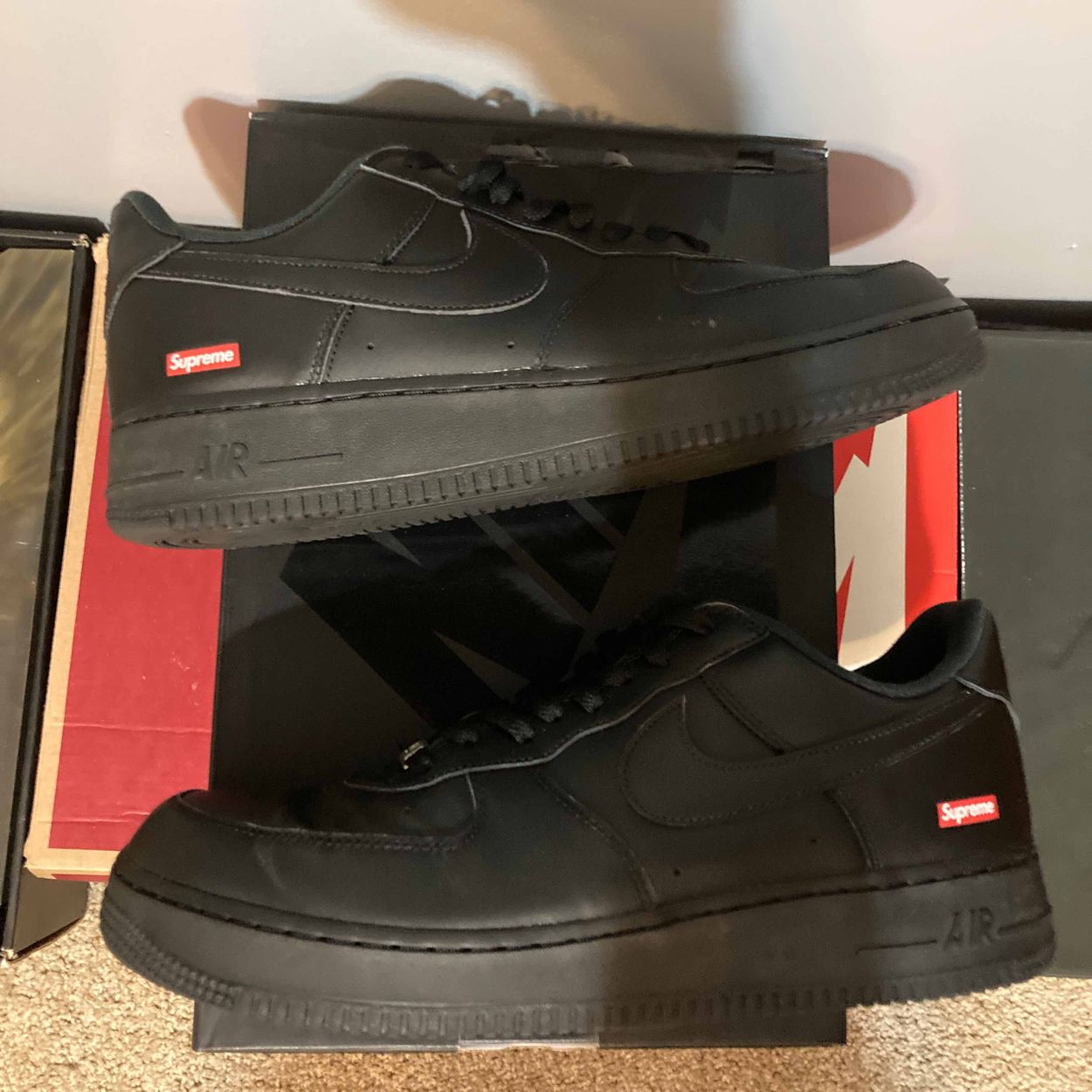 supreme af1 box