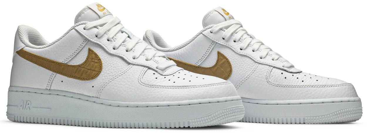 Air Force 1 Low 'Club Gold Swoosh' - Nike - CW7567 101 | GOAT