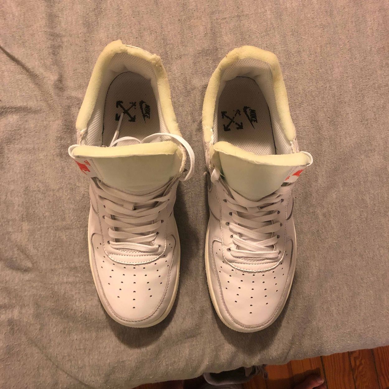 off white air forces goat