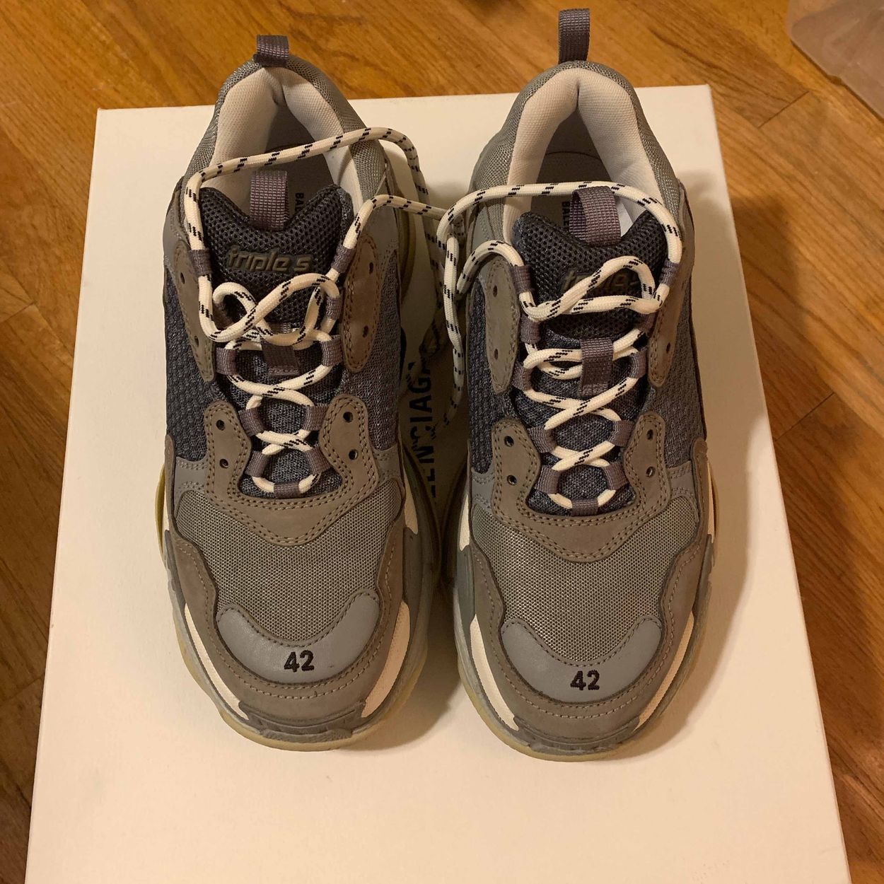 Balenciaga triple s grey 2018 clearance