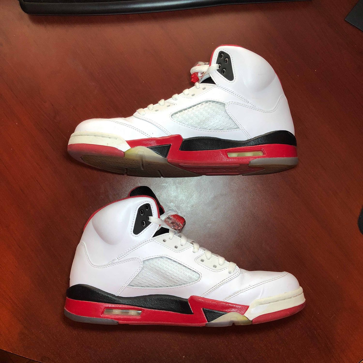 fiery red jordan 5