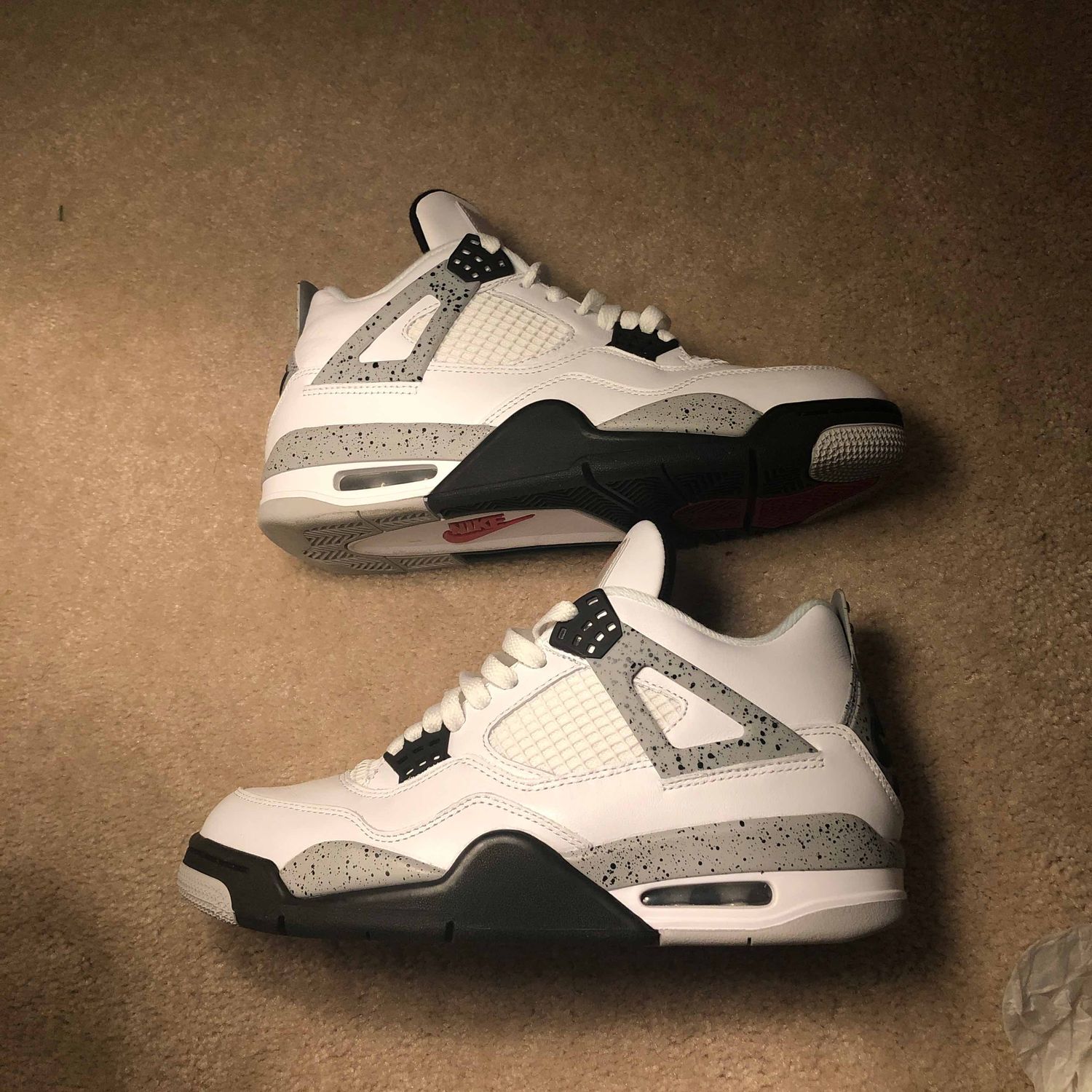 men air jordan 4 retro og cement