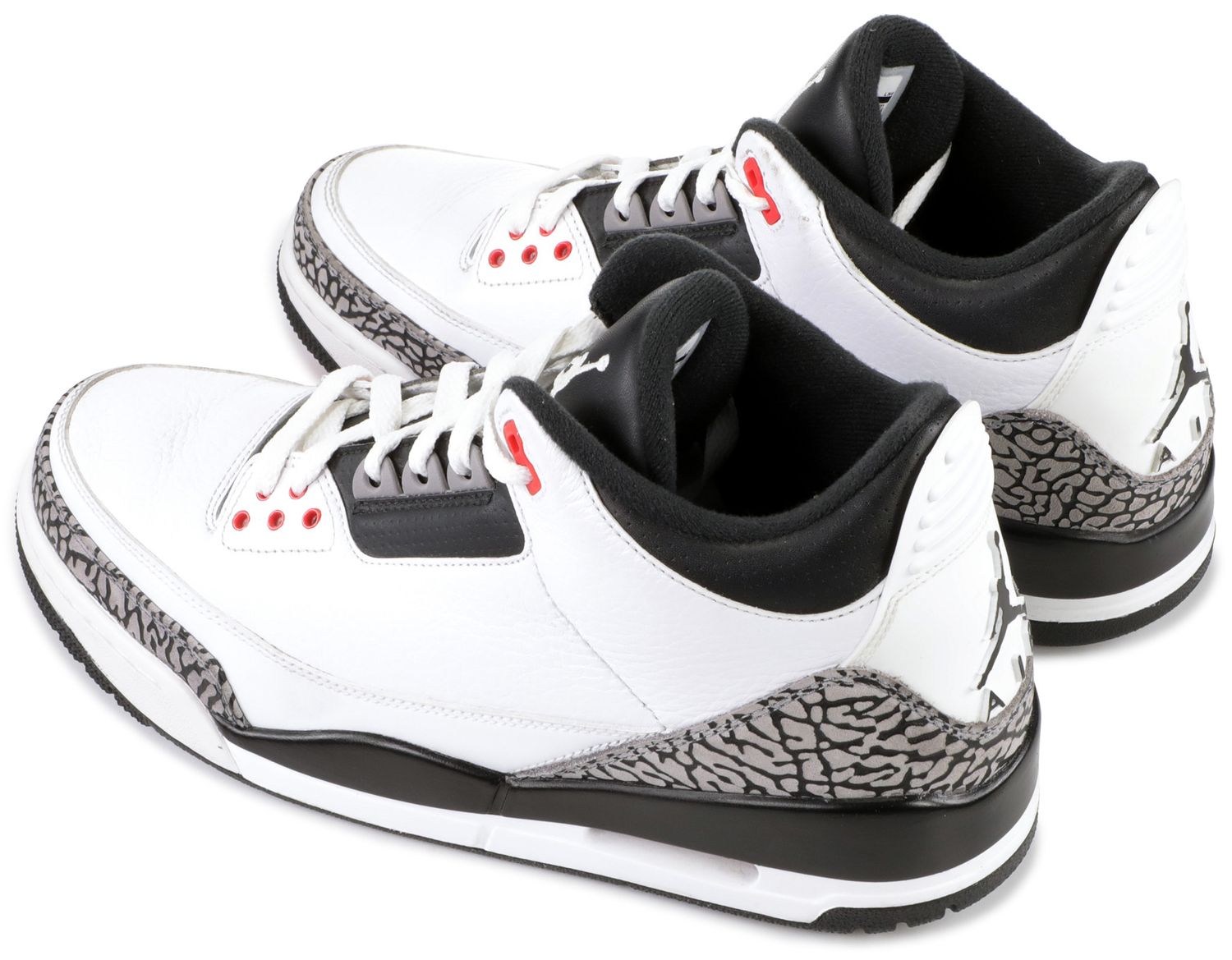 jordan 3 infrared black laces