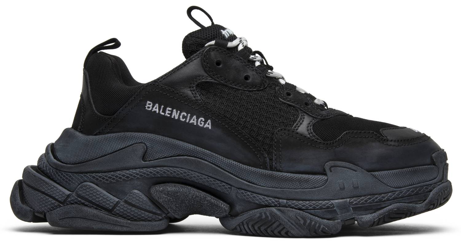 Balenciaga Triple S Sneaker 'Triple Black' 2018 - Balenciaga - 512176 ...