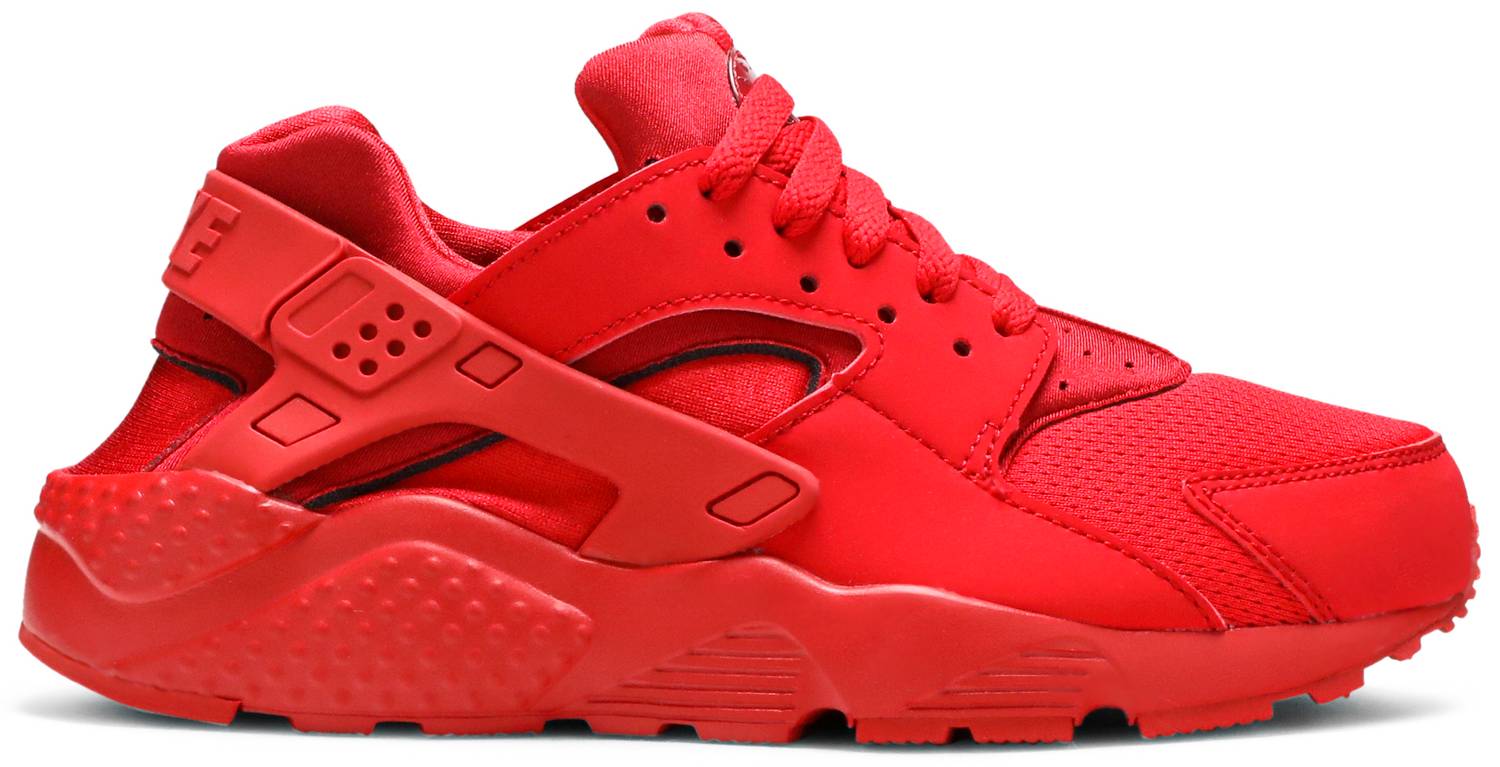 Huarache Run GS 'Triple Red' - Nike - 654275 600 | GOAT