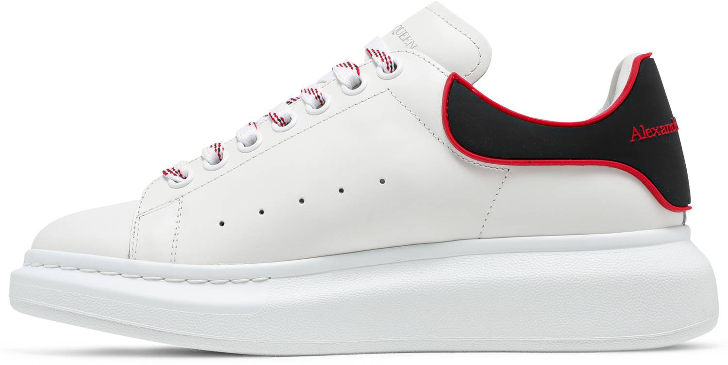Alexander McQueen Oversized Sneaker 'White Lust Red' - Alexander ...