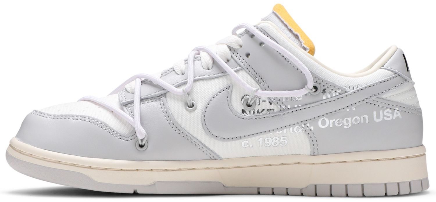 nike dunk off white stockx