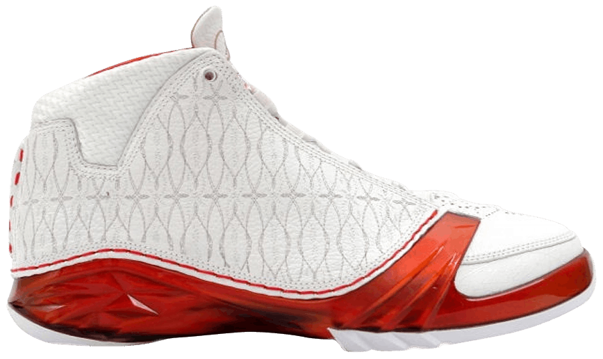 Air Jordan 23 OG 'White Varsity Red' Air Jordan 318376 161 GOAT