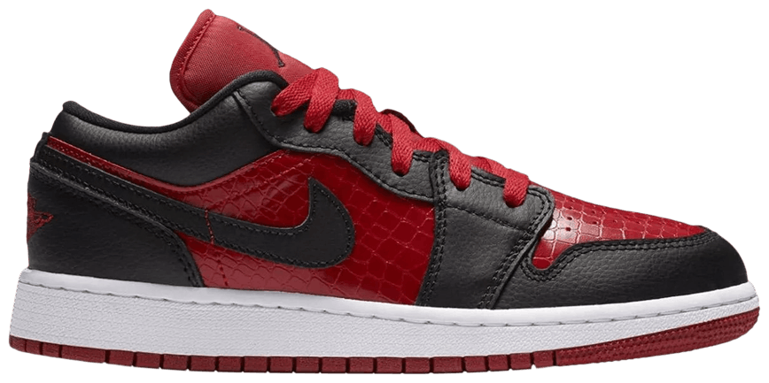 jordan 1 low gym red black toe