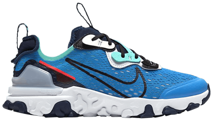 black and blue react vision