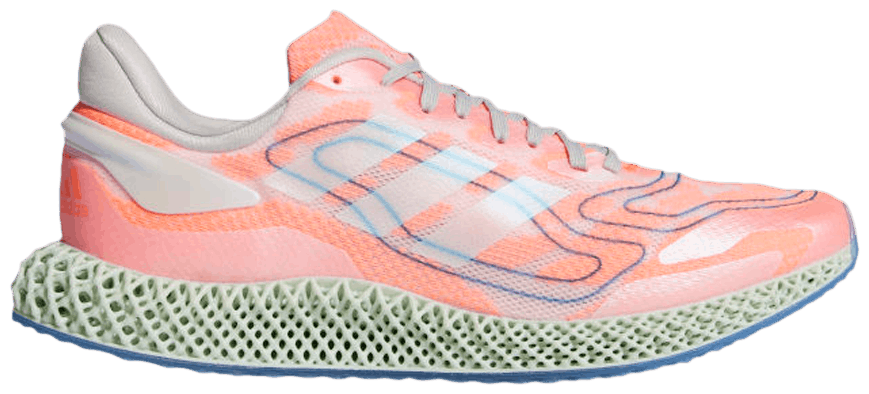 Adidas 4D Run 1.0 'White Signal Coral'