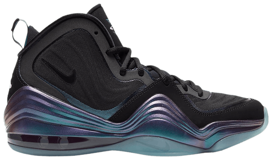 purple and aqua air max