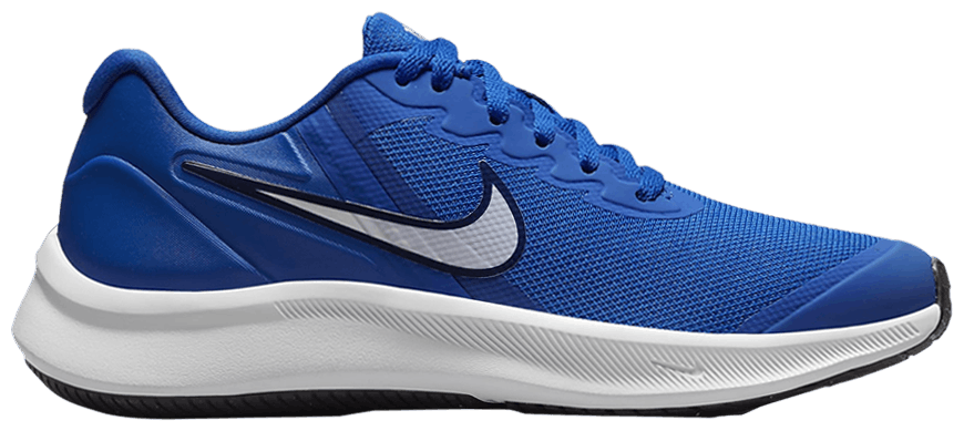 nike star runner grey green
