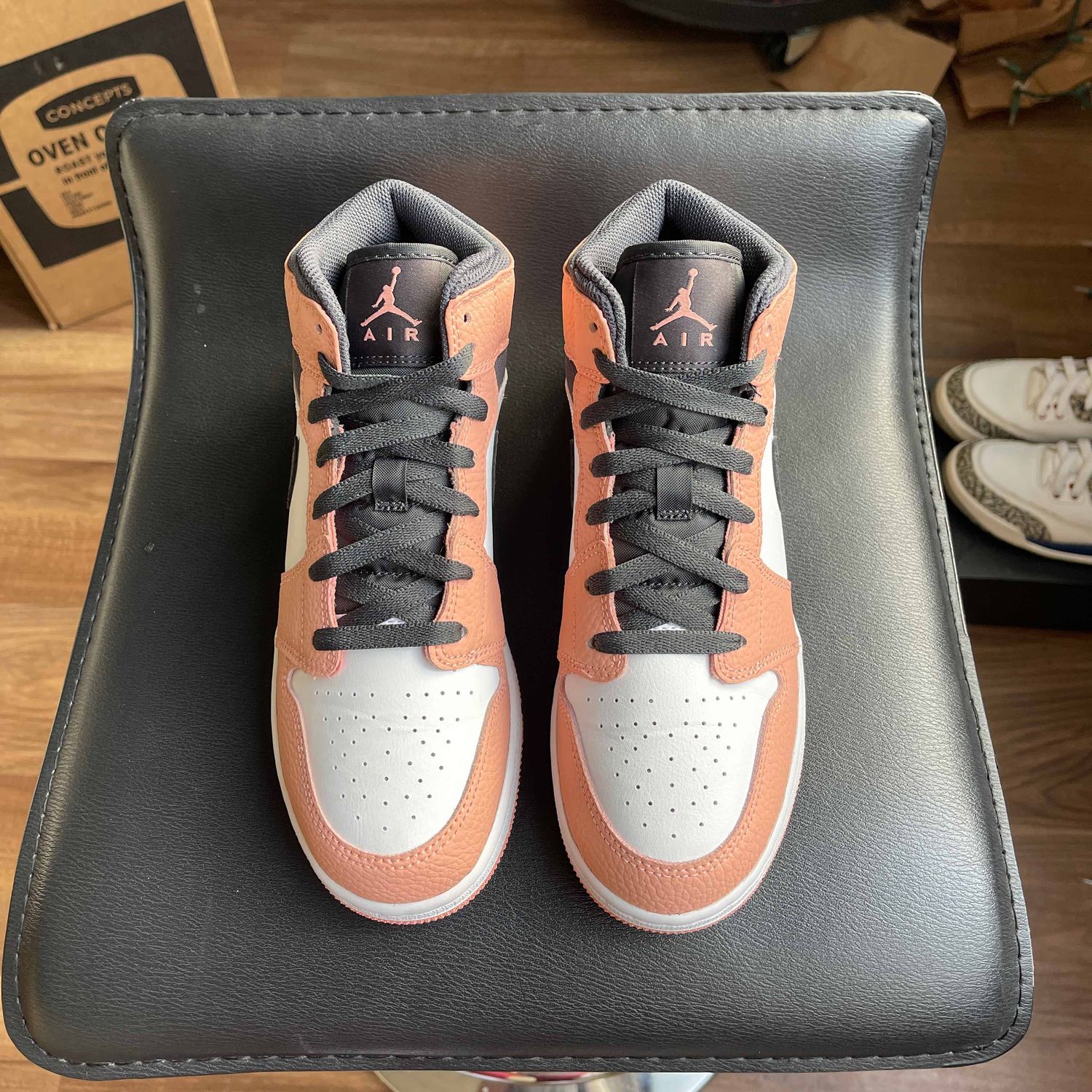 zalando jordan 1 mid pink quartz