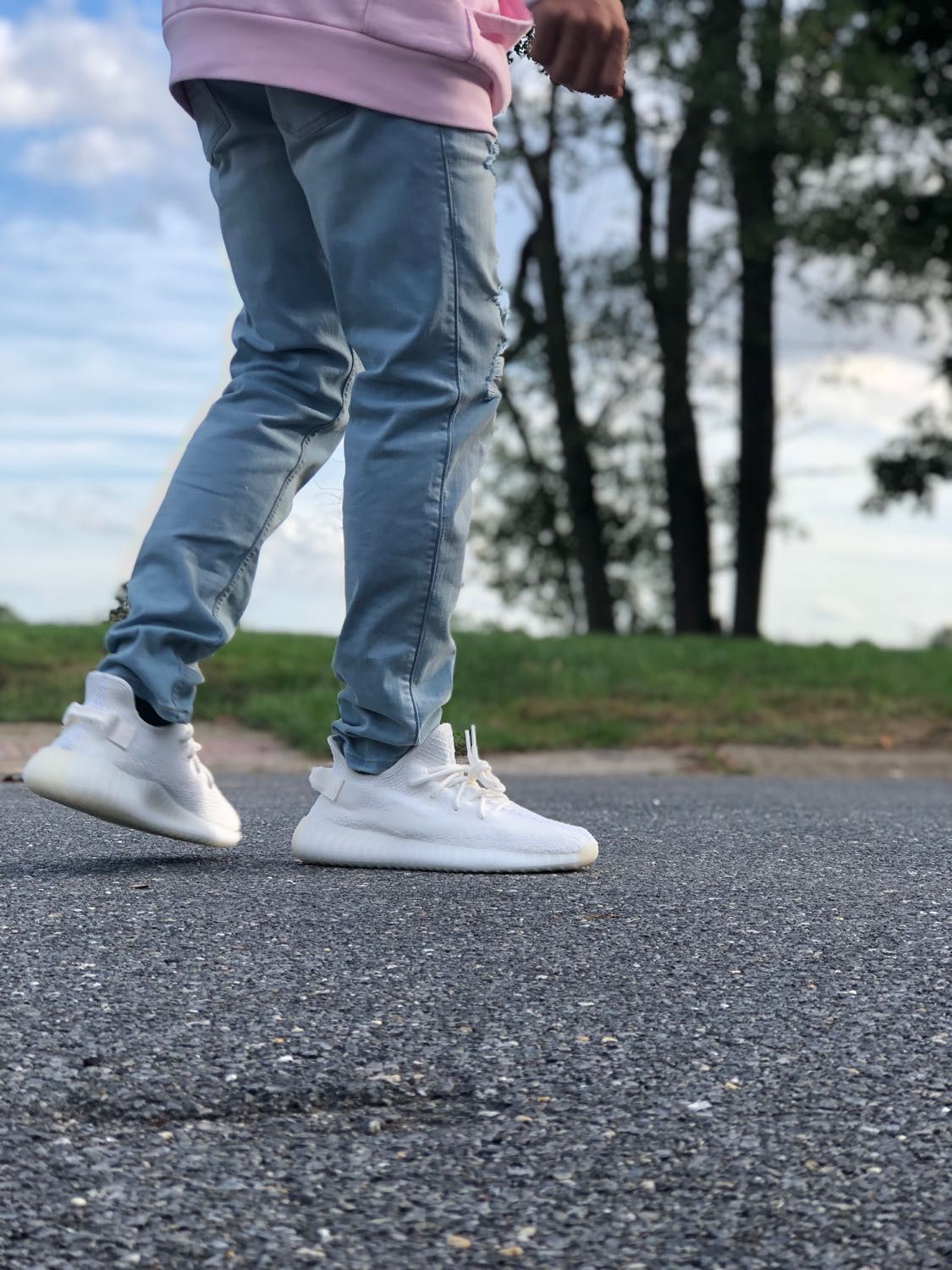 yeezy cream white goat