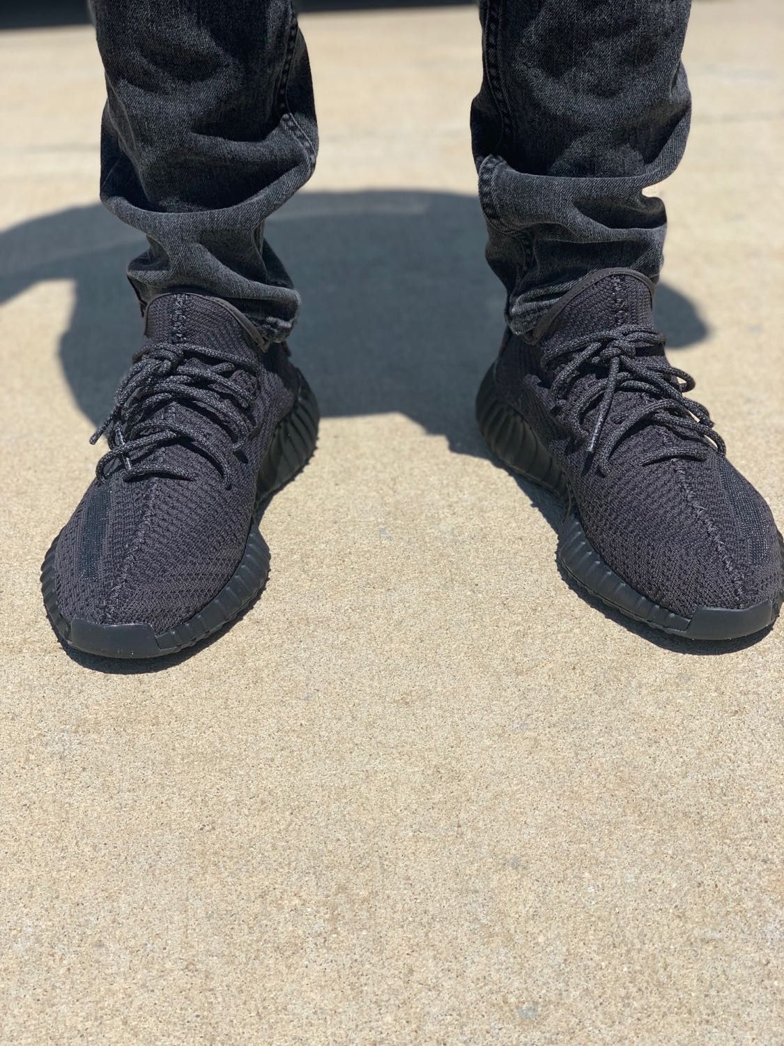 yeezy black style