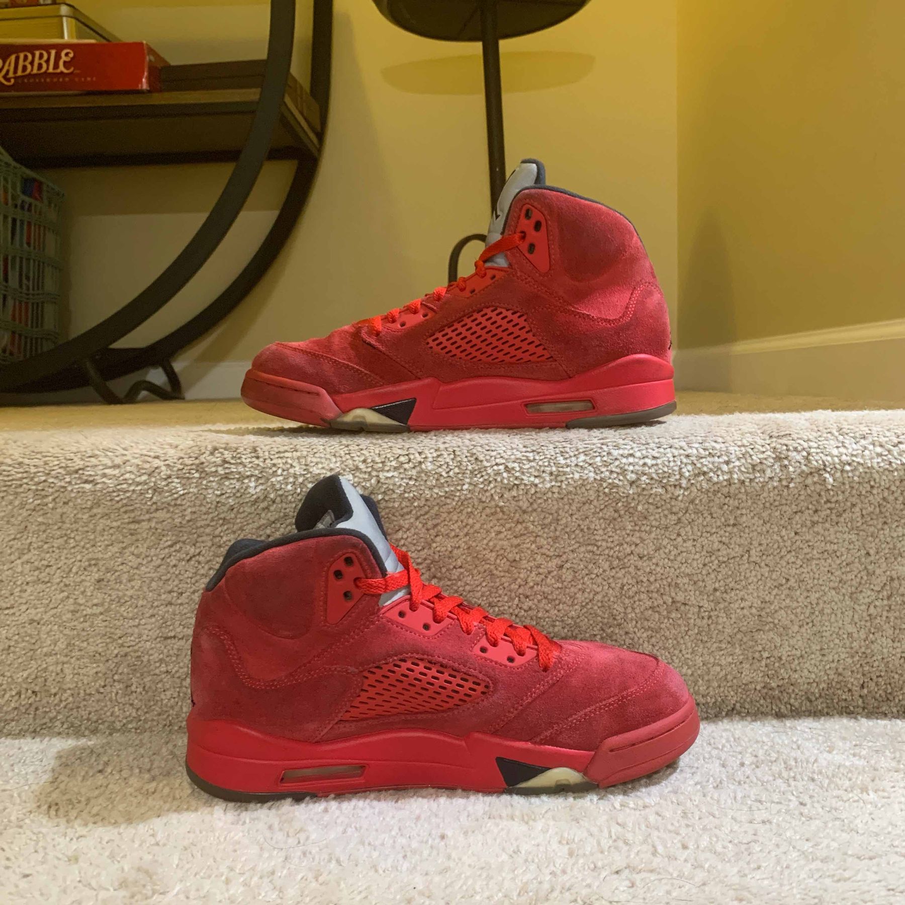 retro jordan 5 red