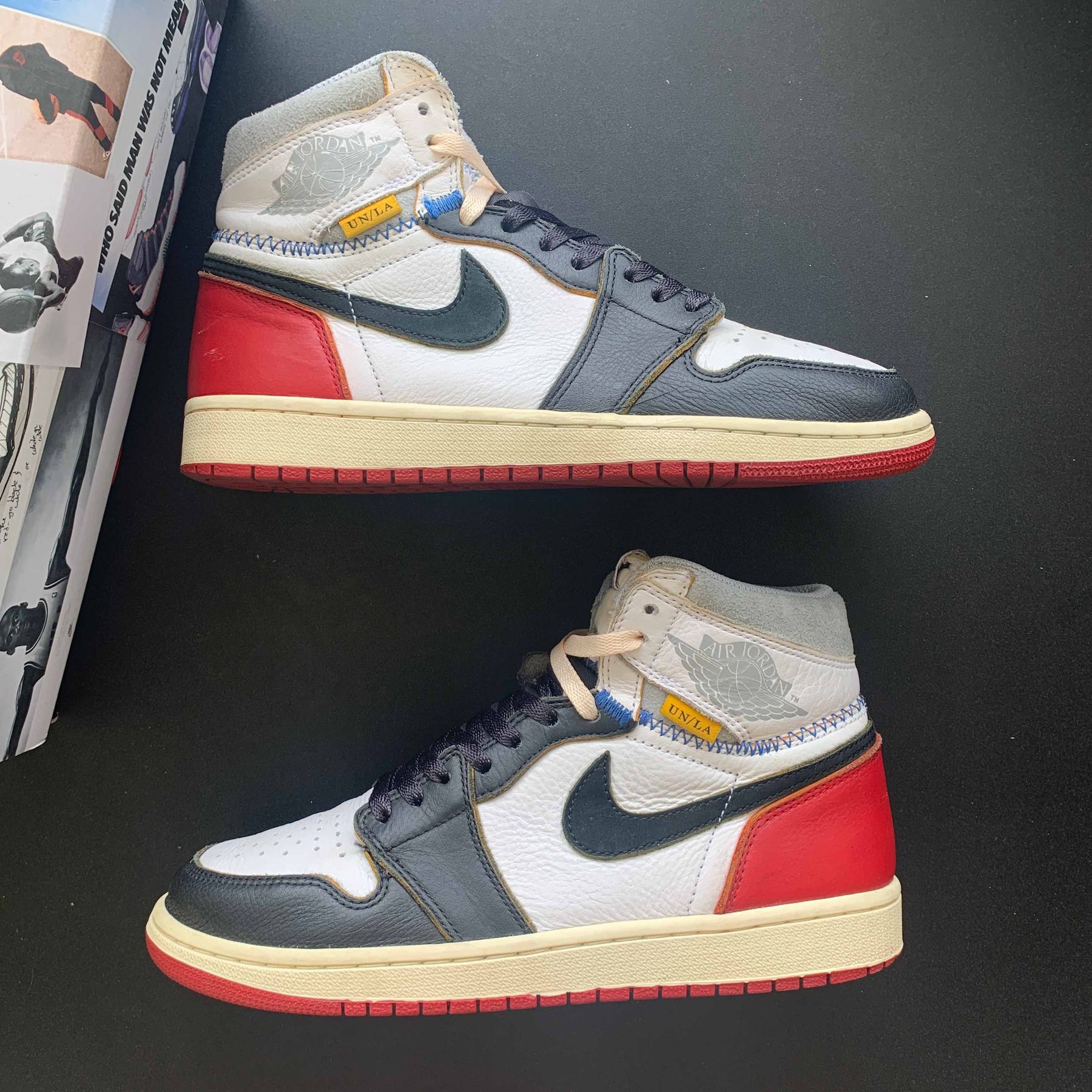 air jordan 1 union la black toe