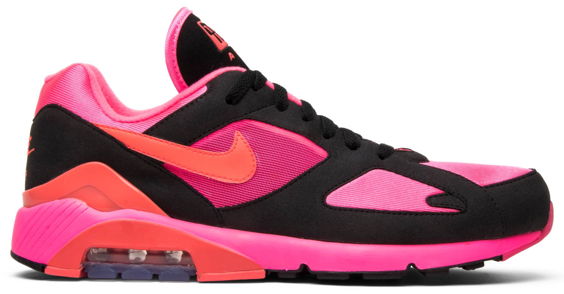 Nike Comme des Garçons x Air Max 180 'Black Pink'