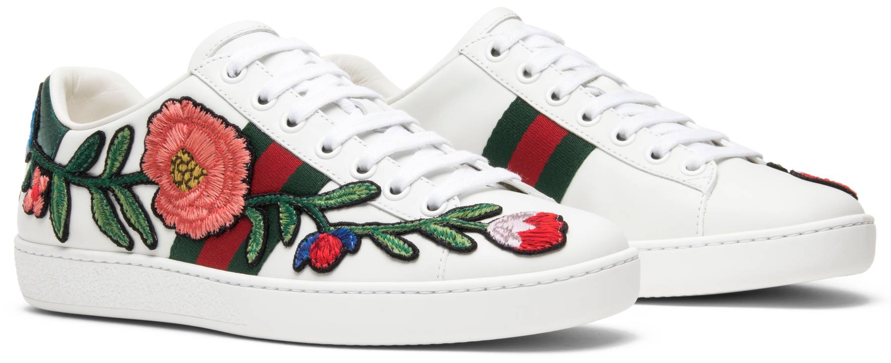 Gucci Wmns Ace Embroidered 'Floral' - Gucci - 431917 A38G0 9064 | GOAT