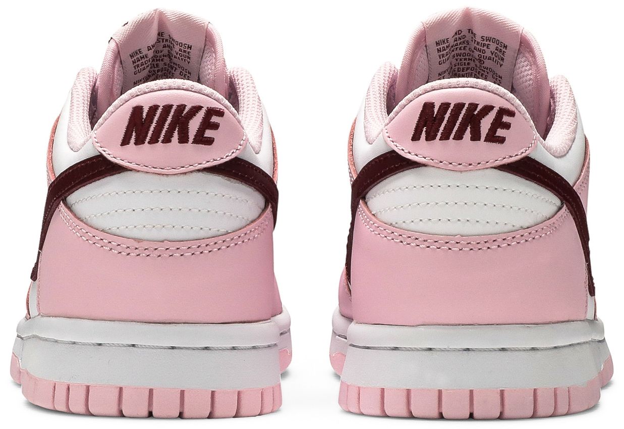 nike dunk pink foam red white